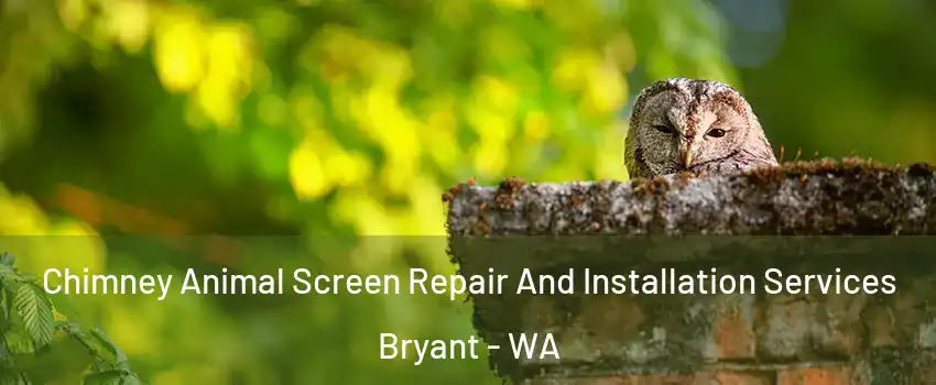 Chimney Animal Screen Repair And Installation Services Bryant - WA