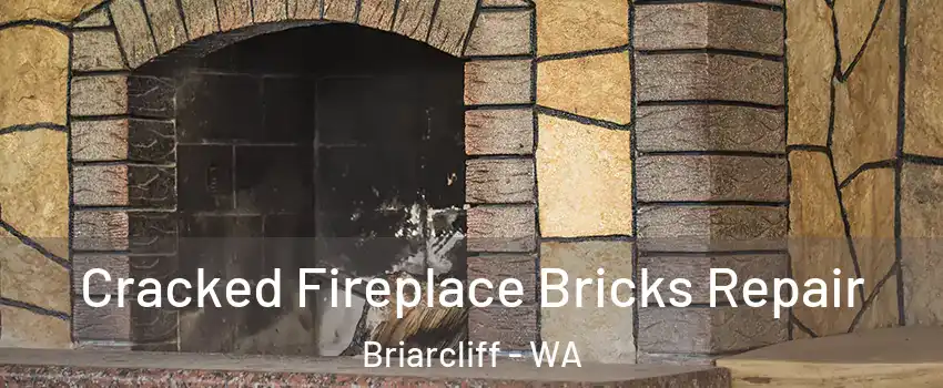 Cracked Fireplace Bricks Repair Briarcliff - WA