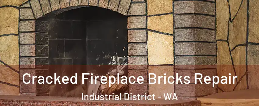 Cracked Fireplace Bricks Repair Industrial District - WA