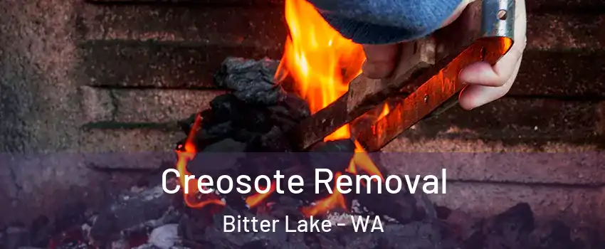 Creosote Removal Bitter Lake - WA