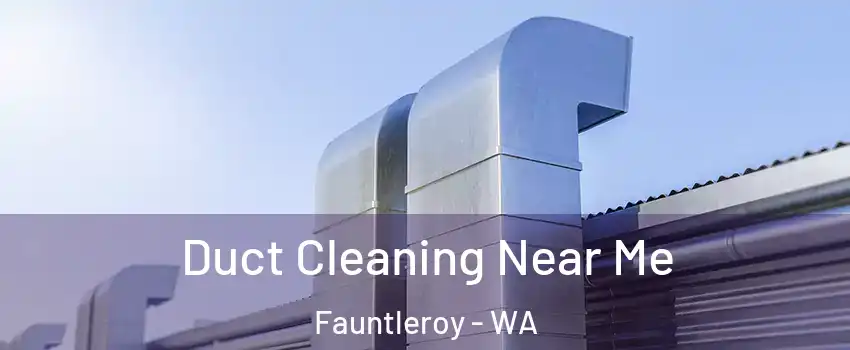 Duct Cleaning Near Me Fauntleroy - WA