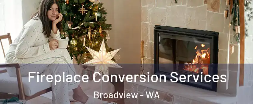 Fireplace Conversion Services Broadview - WA