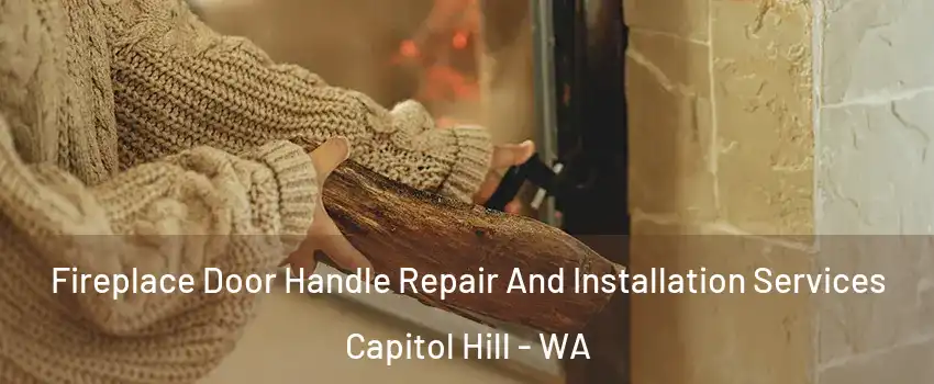 Fireplace Door Handle Repair And Installation Services Capitol Hill - WA