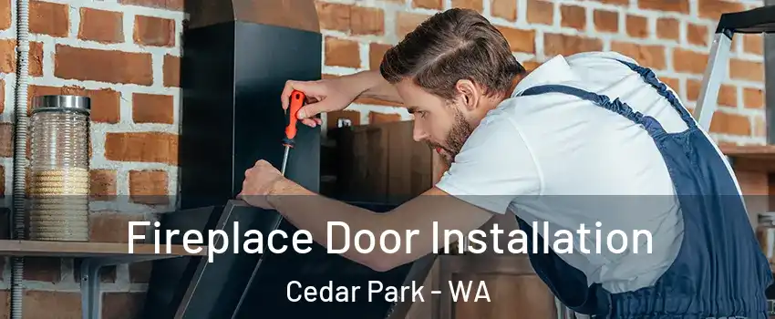 Fireplace Door Installation Cedar Park - WA