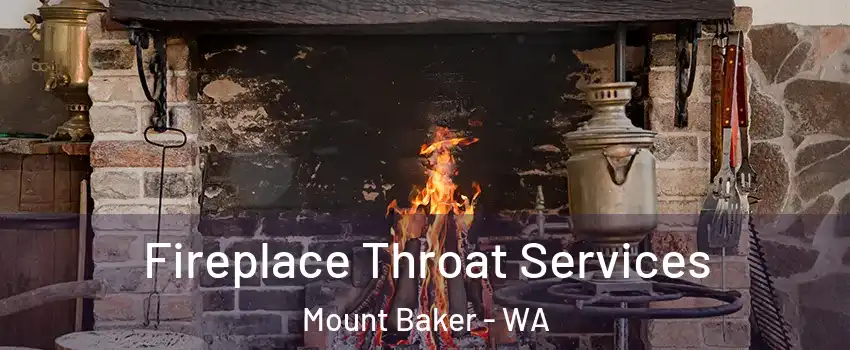 Fireplace Throat Services Mount Baker - WA