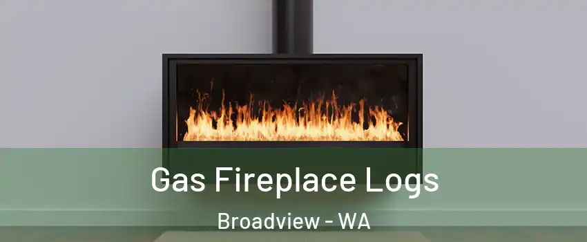 Gas Fireplace Logs Broadview - WA