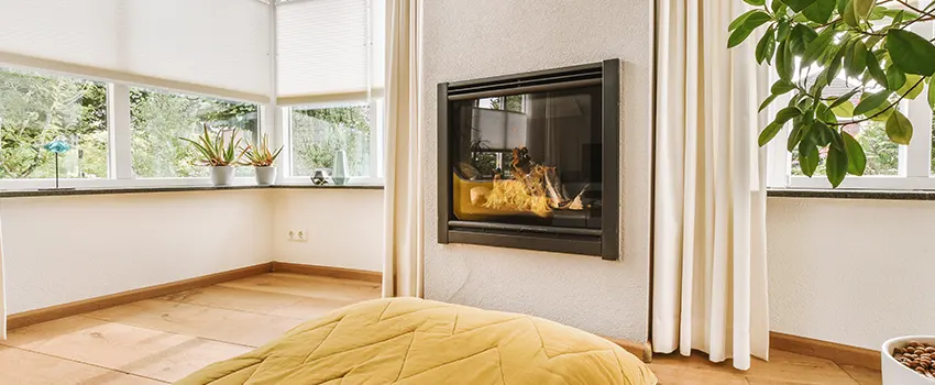 Residential Fireplace Ceramic Glass Installation in Fremont, WA