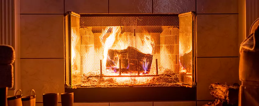 Mendota Hearth Landscape Fireplace Installation in View Ridge, Washington