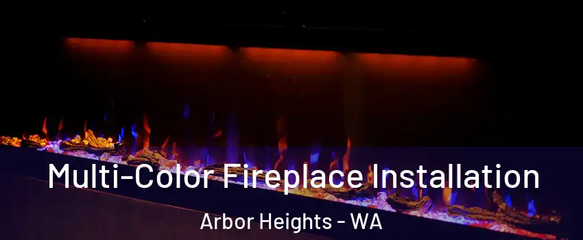 Multi-Color Fireplace Installation Arbor Heights - WA