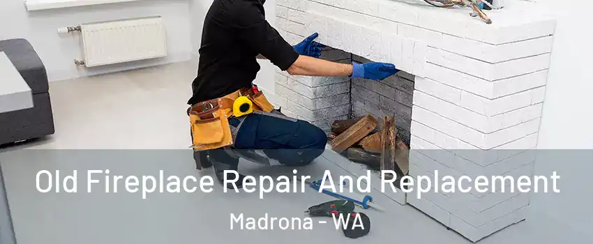 Old Fireplace Repair And Replacement Madrona - WA