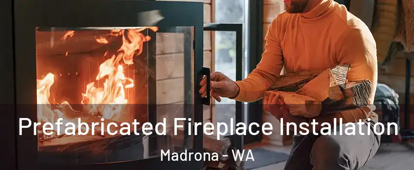 Prefabricated Fireplace Installation Madrona - WA