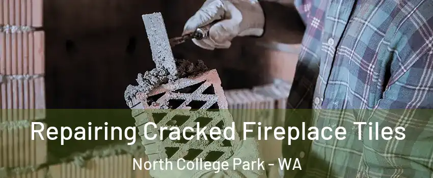 Repairing Cracked Fireplace Tiles North College Park - WA