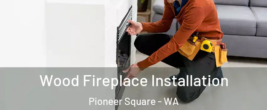 Wood Fireplace Installation Pioneer Square - WA