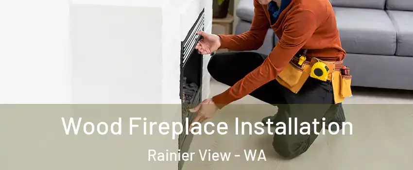 Wood Fireplace Installation Rainier View - WA